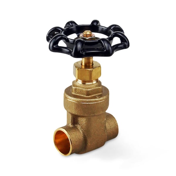 Everflow SWT Cast Brass Gate Valve 1/2" 205C012-NL - main